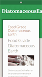 Mobile Screenshot of diatomaceousearthsource.org